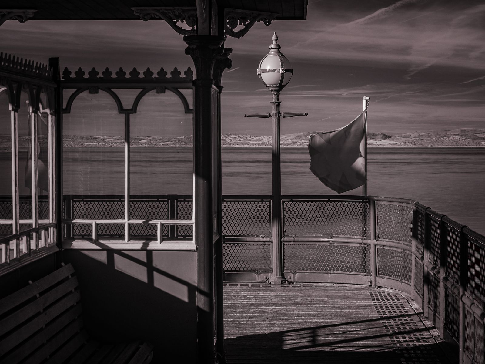 Looking Out - Clevedon Pier