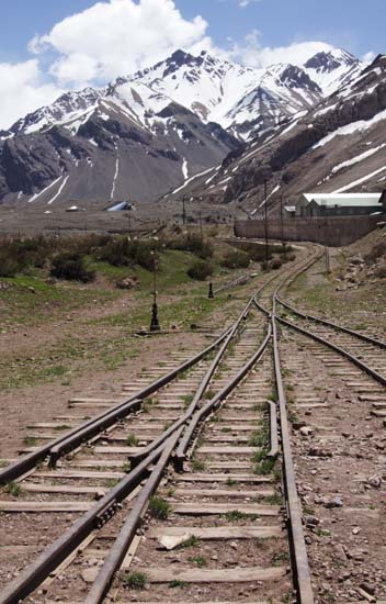 Junction on the Andean Railway