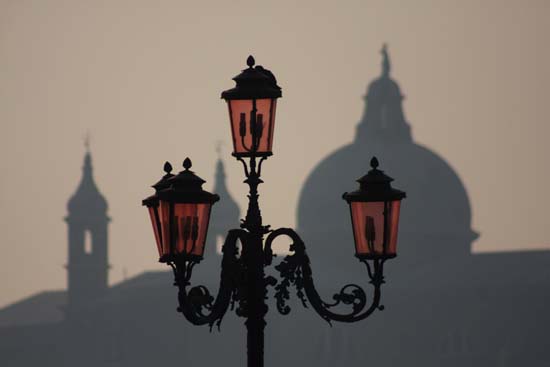 Lamps in St Mark's Square