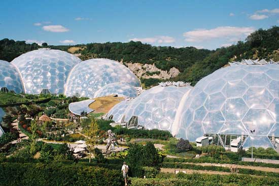 Domes at the Eden project