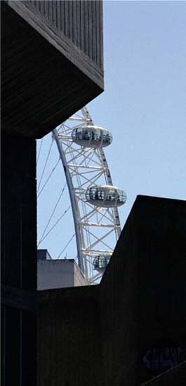 London Eye with the National Theatre